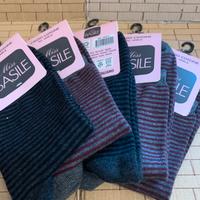 Calze corte donna caldo cotone