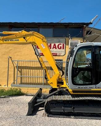 MINIESCAVATORE NEW HOLLAND E80 MSR GIROSAGOMA A/C