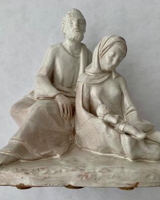 Gaetano Dal Monte Faenza - Presepe  Bianco 29 cm