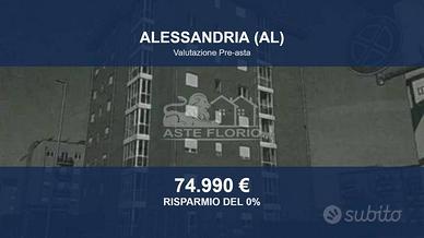 Immobile in asta di 77 m² con box auto a Alessandr