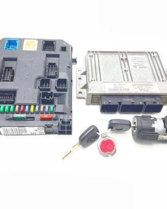 KIT CHIAVE CITROEN C3 2° Serie 9666149880 (05>10)