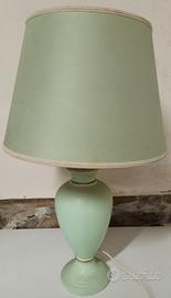 Lampada con paralume vintage 