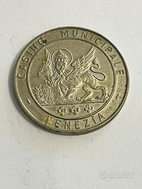 Medaglia moneta  casino municipale di Venezia