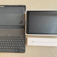iPad 6ª Gen 32GB+Apple Pencil+tastiera Logitech