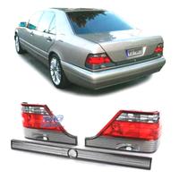 FANALI MERCEDES CLASSE S W140 94-98 ROSSO AFFUMICA