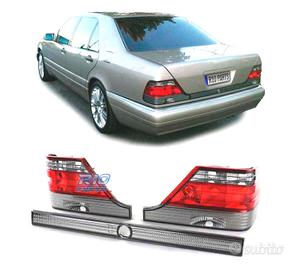 FANALI MERCEDES CLASSE S W140 94-98 ROSSO AFFUMICA
