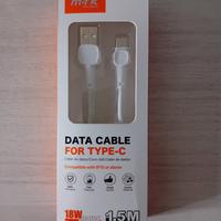 Cavo USB-C M-TK 1.5m - NUOVO (iPhone 15/Android)
