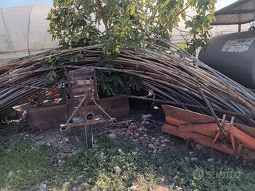 archi in ferro per serre