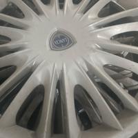 n 4 copricerchioni originali lancia y
