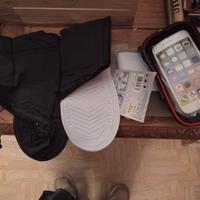 Custodia porta smartphone + copri scarpe impermeab
