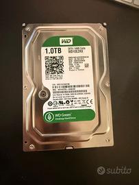 HARD DISK SATA DA 1TB da 3.5 pollici WD