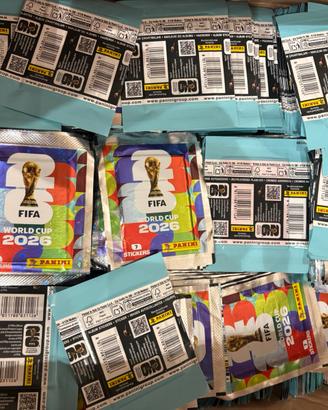 50 bustine figurine world cup 2026 panini