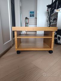 Tavolino Ikea con rotelle