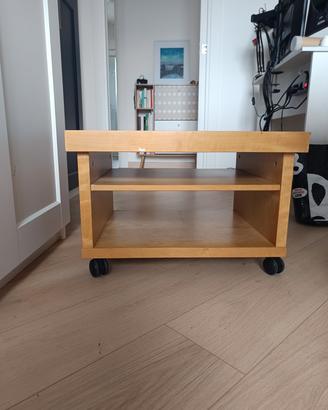 Tavolino Ikea con rotelle