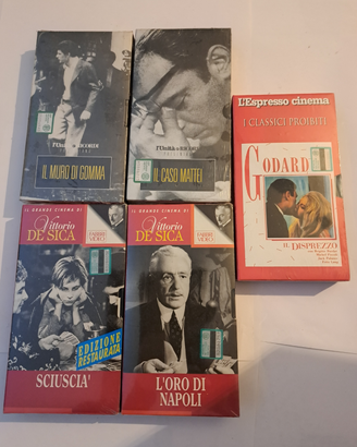 Film anni 70 in vhs