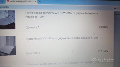PIATTI DOCCIA NUOVI