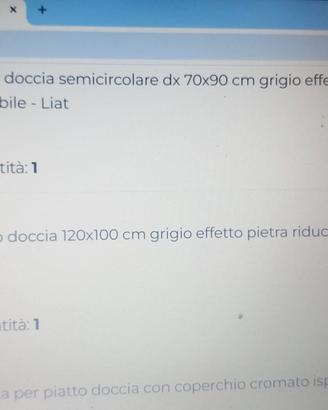 PIATTI DOCCIA NUOVI