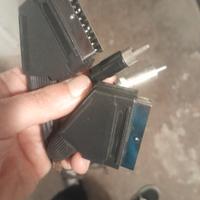 cavo connettorere av scart pin rca