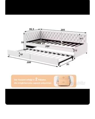 Letto estraibile