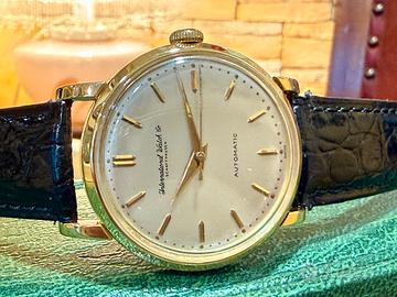 IWC Vintage Oro 18k Automatico Cal. 853 Pellaton
