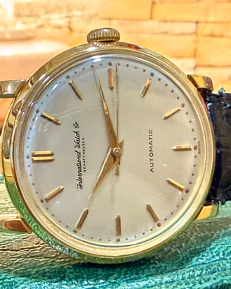 IWC Vintage Oro 18k Automatico Cal. 853 Pellaton