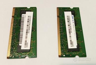 2 RAM DIMM 1GB