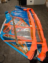 Vela windsurf vawe Gaastra Manic HD misura 5.3+4.7