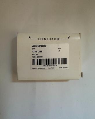 Modulo Allen-Bradley 1734-OB8 POINT I/O (Nuovo)