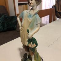 Statuetta di gress ceramica