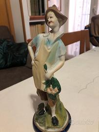 Statuetta di gress ceramica