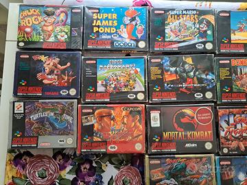 Giochi super Nintendo 16 bit
