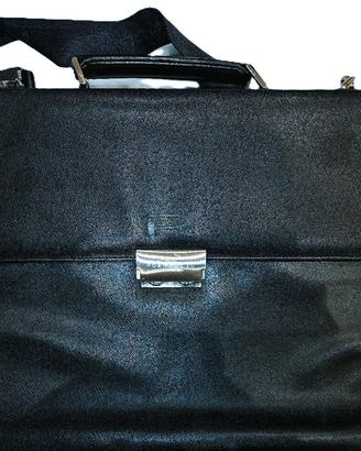Borsa in pelle 24 ore in pelle nera
