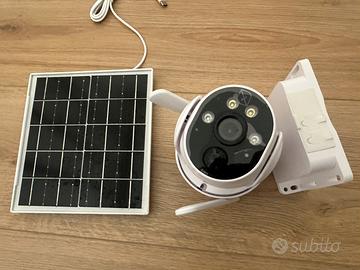 Telecamere 4g wifi con luce solare