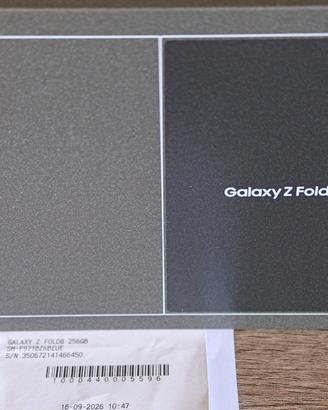 Galaxy Z Fold 8 256GB Samsung Italia SIGILLATO 