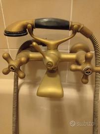 set rubinetti ottone massiccio