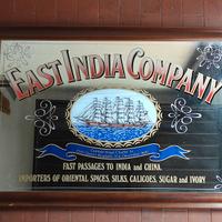 Quadro a specchio pubblicitario East India Company