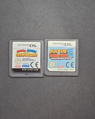 LOTTO GIOCHI PER NINTENDO DS SUPER MARIO