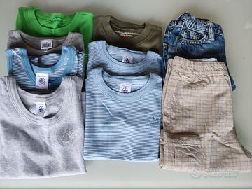 Canotte/magliette/pantaloncini BIMBO 3ANNI 94cm