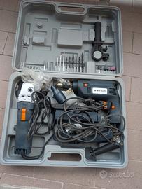 set trapano smerigliatrice levigatrice