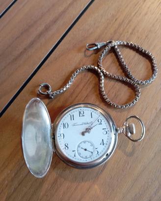 Orologio Tavannes Watch Co. con catena Funzionante