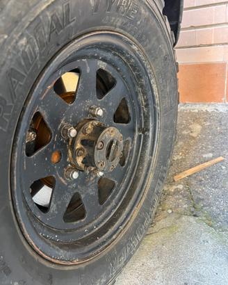 Cerchi da 15 per suzuki vitara, samurai, jimny