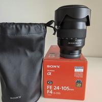 NUOVO Sony FE 24-105 mm F4 G OSS GARANZIA 3 ANNI