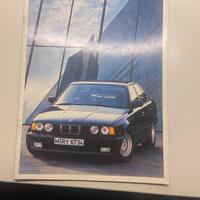 Brochure BMW e34 anno 1989