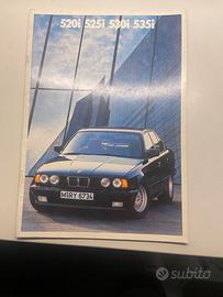Brochure BMW e34 anno 1989