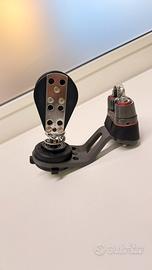 Torretta Harken con camcleat e bozzello