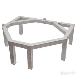 Supporto in acciaio inox per pentola 500 L