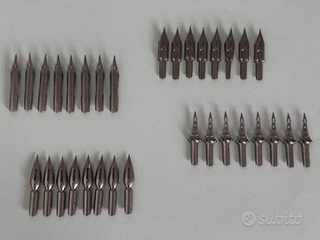 Set 32 pennini d’epoca 4 tipologie