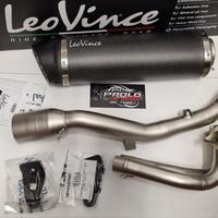 scarico completo LEOVINCE carbon tmax 530 2017>23
