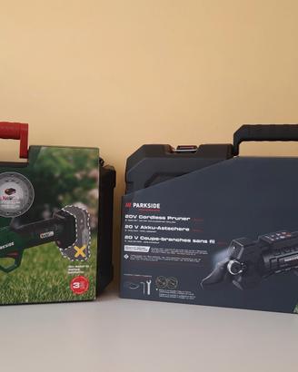 PARKSIDE Attrezz Batt 4-8Ah/5Ah 12V-ForbiciTagliar