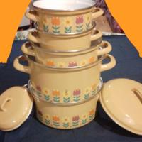 5 PENTOLE 2 COPERCHI non spedisco